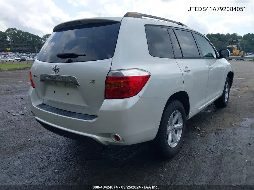 JTEDS41A792084051 2009 Toyota Highlander