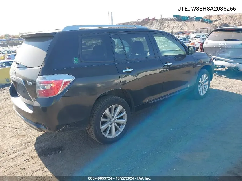 2010 Toyota Highlander Hybrid Limited V6 VIN: JTEJW3EH8A2038256 Lot: 40653724