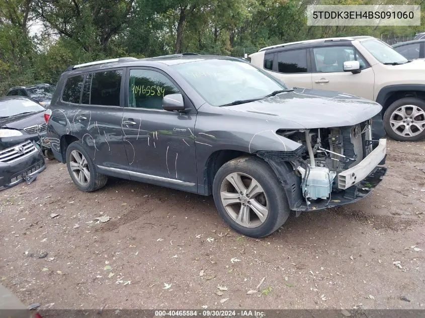 2011 Toyota Highlander Limited VIN: 5TDDK3EH4BS091060 Lot: 40465584