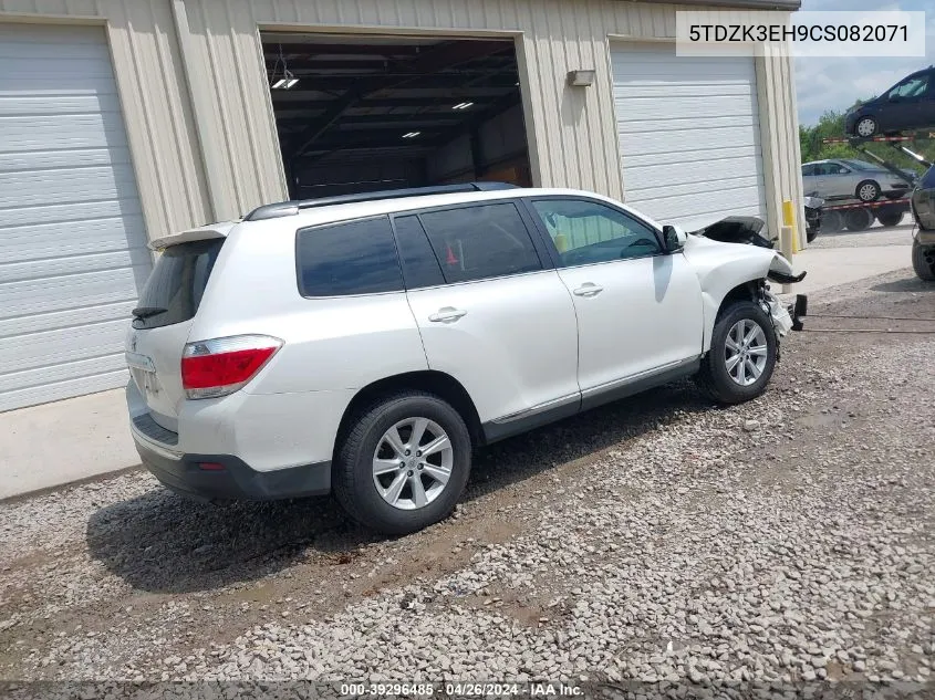 5TDZK3EH9CS082071 2012 Toyota Highlander Base V6