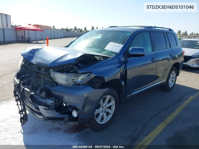 5TDZK3EH6DS101046 2013 Toyota Highlander Base Plus V6