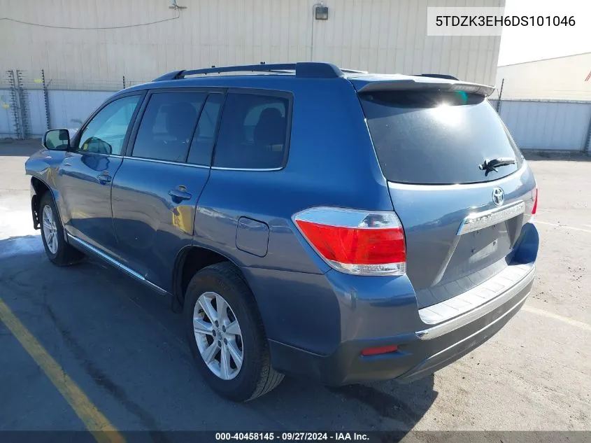 5TDZK3EH6DS101046 2013 Toyota Highlander Base Plus V6