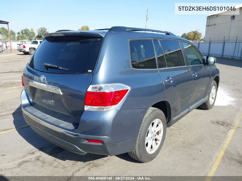 5TDZK3EH6DS101046 2013 Toyota Highlander Base Plus V6