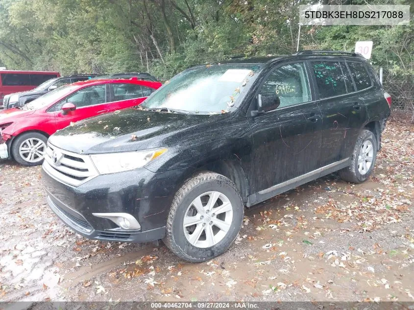 5TDBK3EH8DS217088 2013 Toyota Highlander Se V6