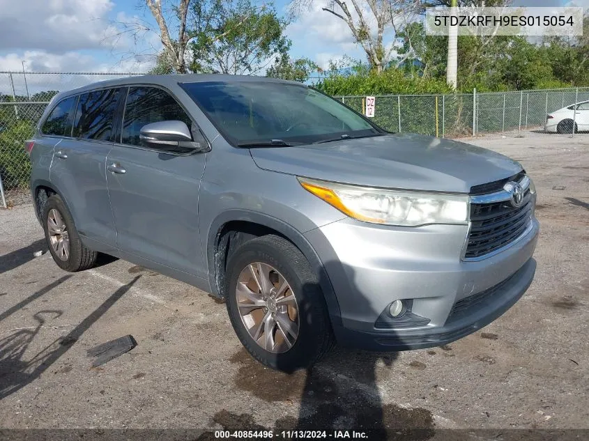 2014 Toyota Highlander Le Plus/Le Plus V6 VIN: 5TDZKRFH9ES015054 Lot: 40854496