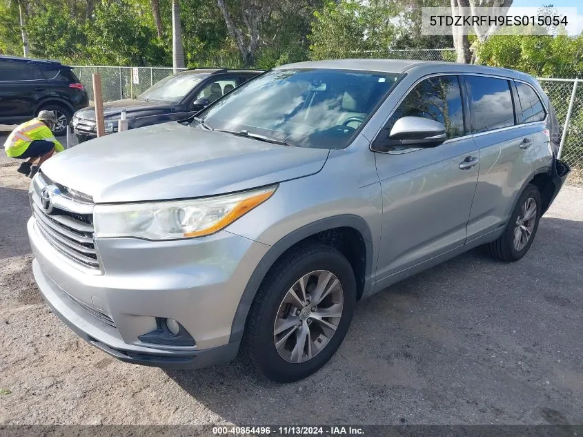 2014 Toyota Highlander Le Plus/Le Plus V6 VIN: 5TDZKRFH9ES015054 Lot: 40854496