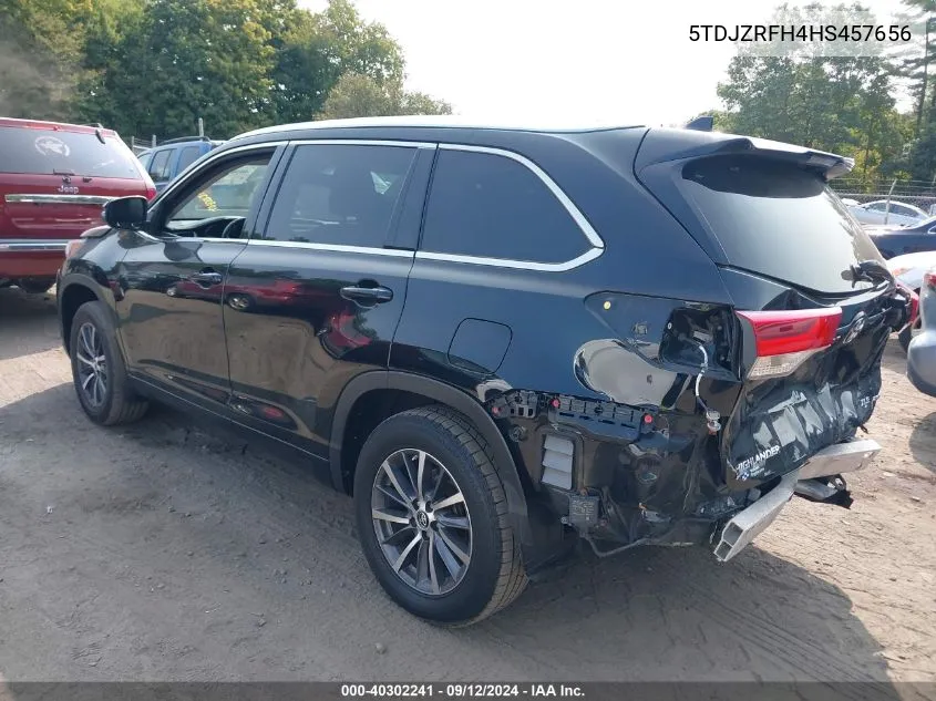 5TDJZRFH4HS457656 2017 Toyota Highlander Xle