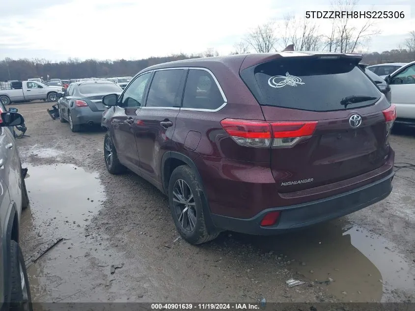 2017 Toyota Highlander Le Plus VIN: 5TDZZRFH8HS225306 Lot: 40901639