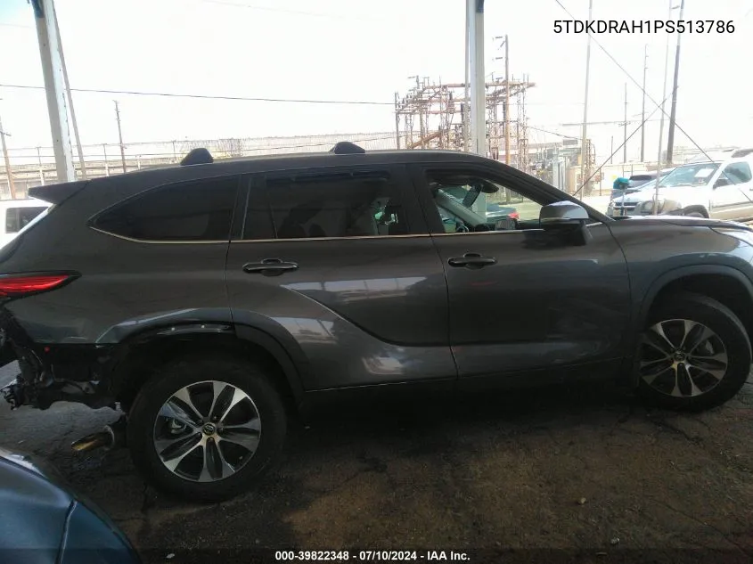 5TDKDRAH1PS513786 2023 Toyota Highlander Xle