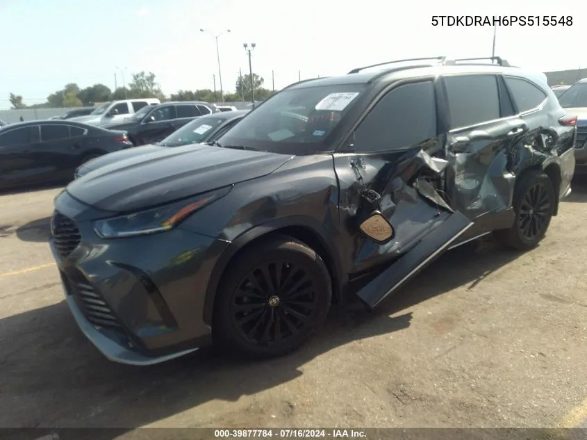 5TDKDRAH6PS515548 2023 Toyota Highlander Xse