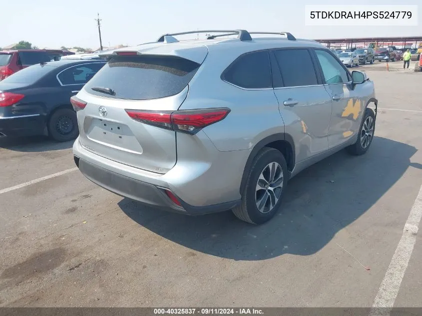 5TDKDRAH4PS524779 2023 Toyota Highlander Xle