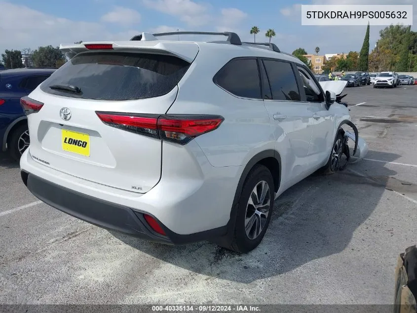 5TDKDRAH9PS005632 2023 Toyota Highlander L/Le/Xle/Limited/Platinum/Xse