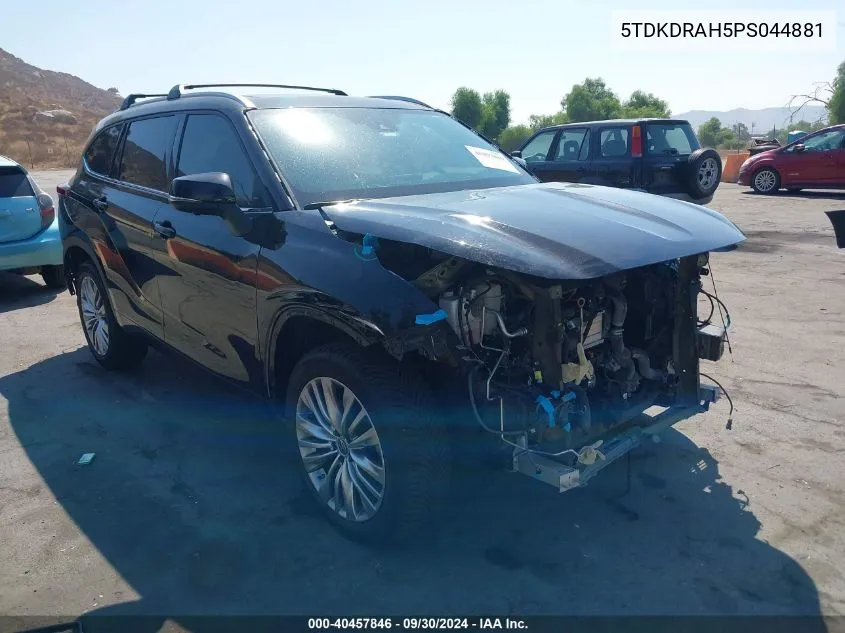 5TDKDRAH5PS044881 2023 Toyota Highlander Platinum