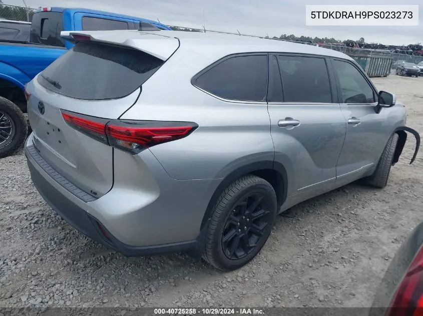 5TDKDRAH9PS023273 2023 Toyota Highlander Le