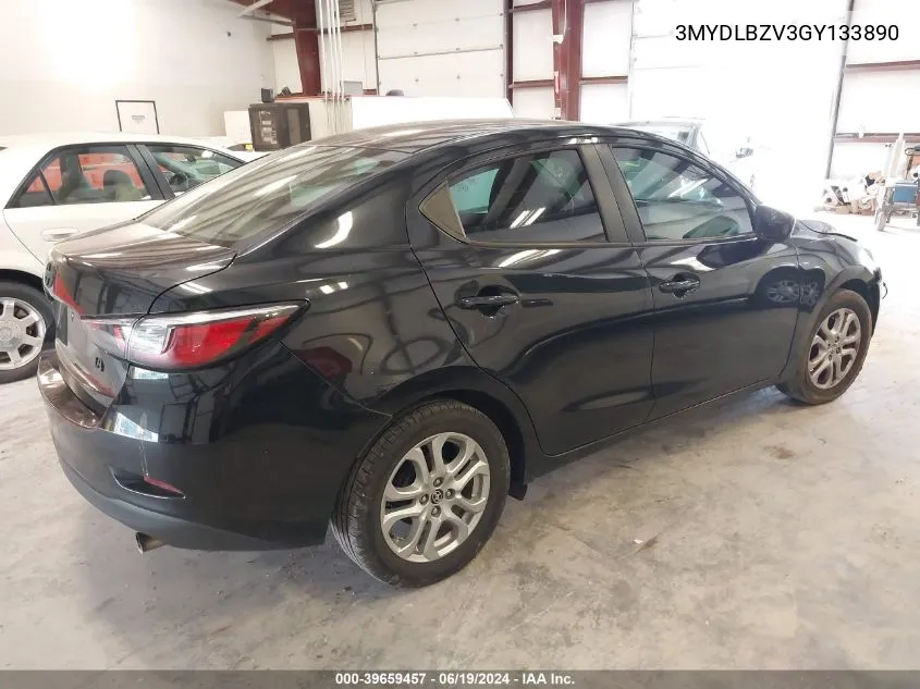 2016 Scion Ia VIN: 3MYDLBZV3GY133890 Lot: 39659457