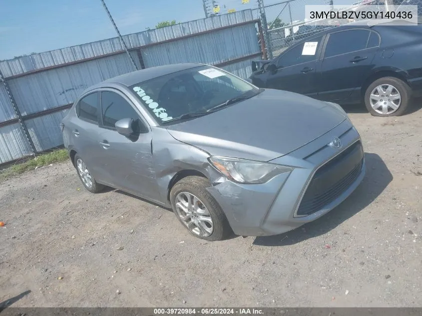 3MYDLBZV5GY140436 2016 Scion Ia