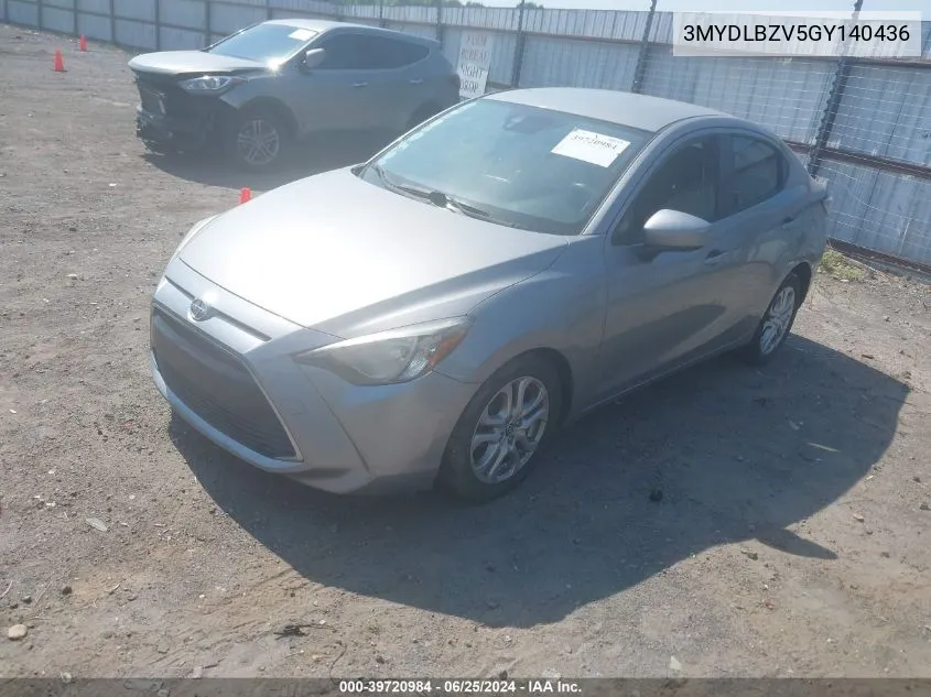 3MYDLBZV5GY140436 2016 Scion Ia