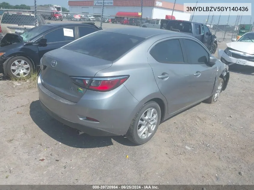 3MYDLBZV5GY140436 2016 Scion Ia