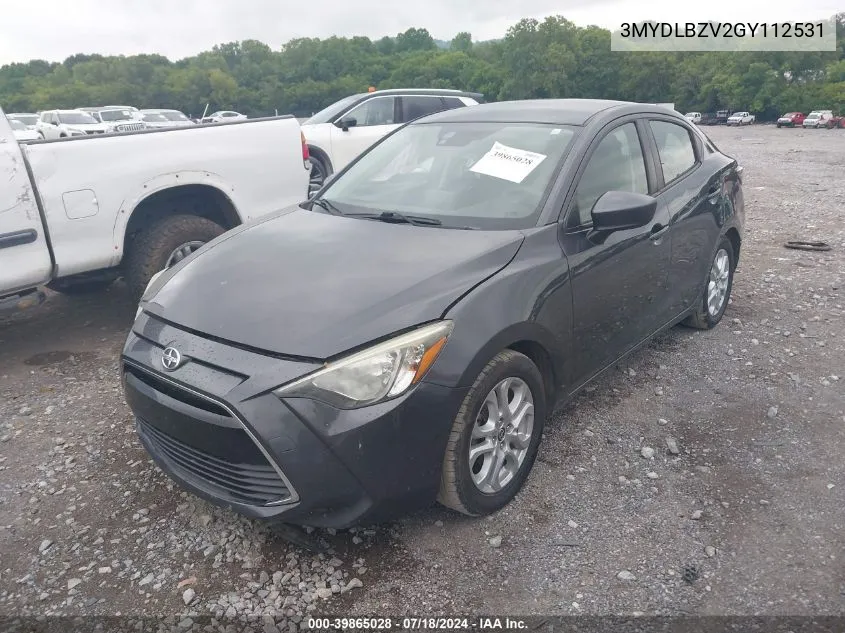 3MYDLBZV2GY112531 2016 Scion Ia