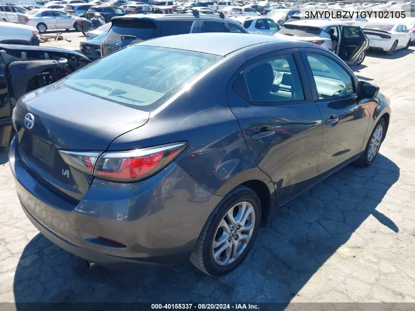 3MYDLBZV1GY102105 2016 Toyota Scion Ia