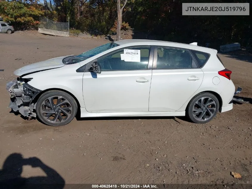 JTNKARJE2GJ519796 2016 Toyota Scion Im