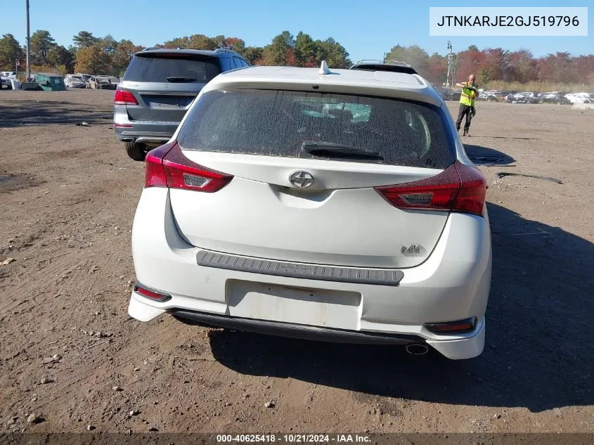 JTNKARJE2GJ519796 2016 Toyota Scion Im