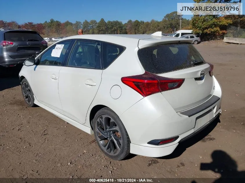 JTNKARJE2GJ519796 2016 Toyota Scion Im