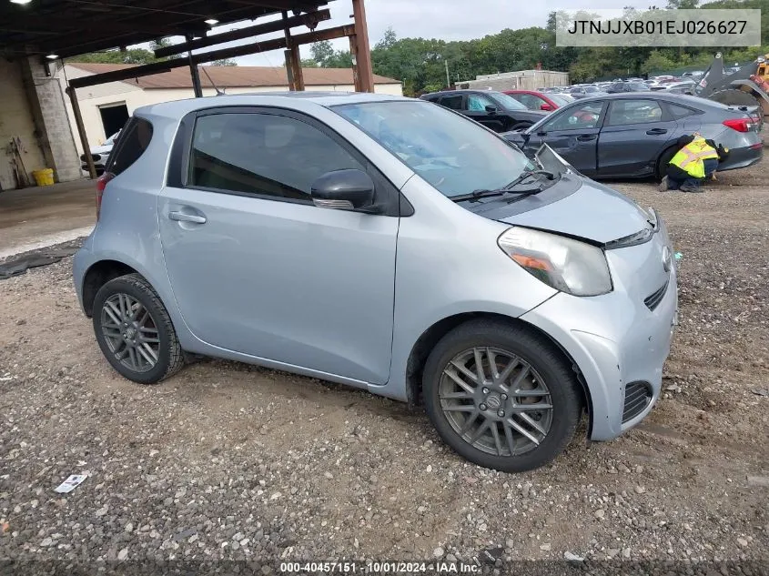 2014 Toyota Scion Iq VIN: JTNJJXB01EJ026627 Lot: 40457151