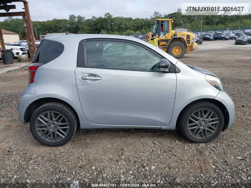 JTNJJXB01EJ026627 2014 Toyota Scion Iq