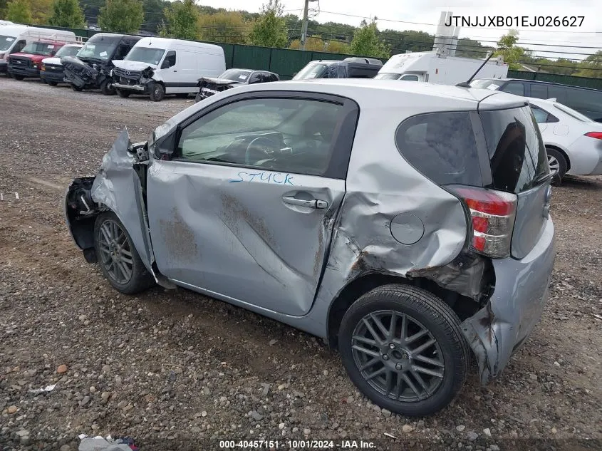 JTNJJXB01EJ026627 2014 Toyota Scion Iq