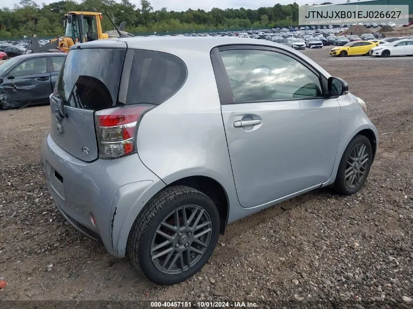 JTNJJXB01EJ026627 2014 Toyota Scion Iq