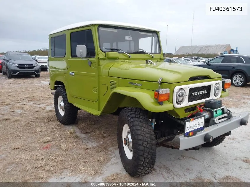 1983 Toyota Land Cruiser VIN: FJ40361573 Lot: 40639954