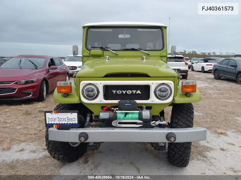 1983 Toyota Land Cruiser VIN: FJ40361573 Lot: 40639954