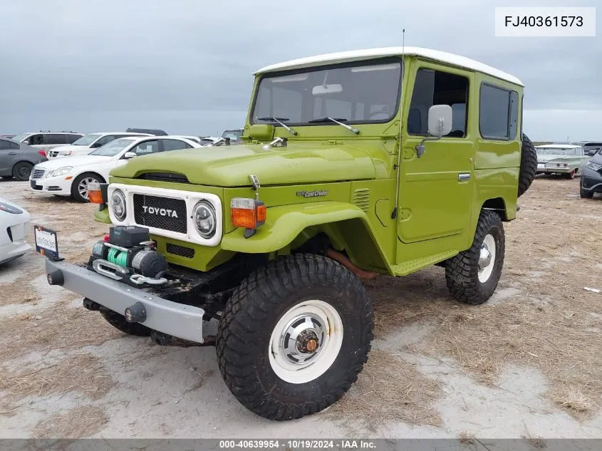 1983 Toyota Land Cruiser VIN: FJ40361573 Lot: 40639954