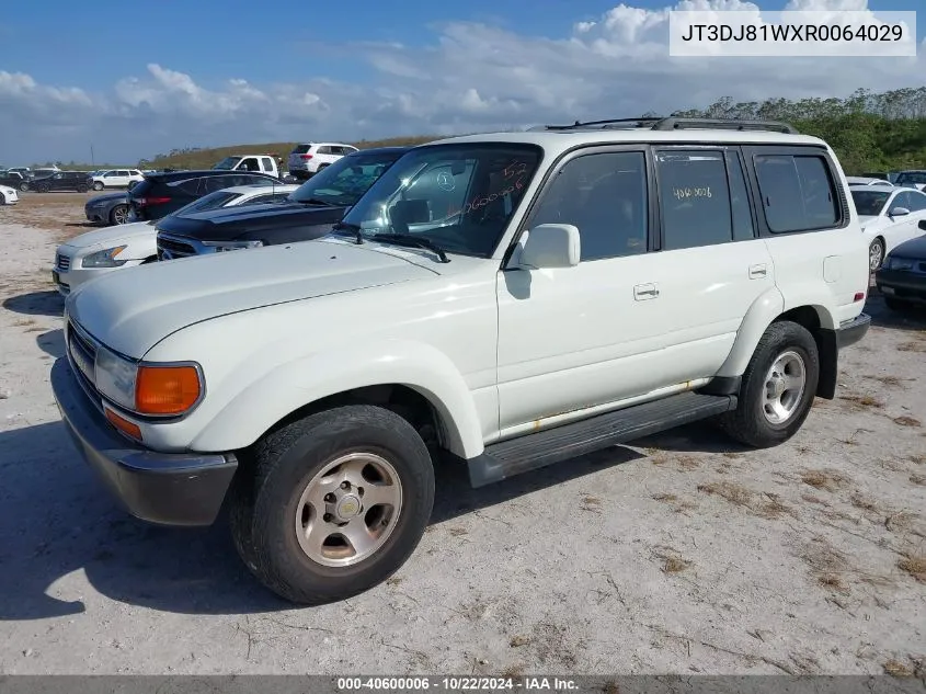 1994 Toyota Land Cruiser Dj81 VIN: JT3DJ81WXR0064029 Lot: 40600006