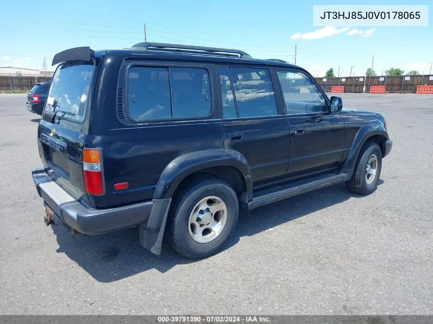 1997 Toyota Land Cruiser VIN: JT3HJ85J0V0178065 Lot: 39791390