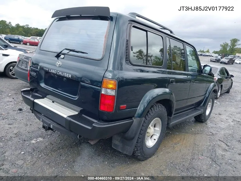 1997 Toyota Land Cruiser VIN: JT3HJ85J2V0177922 Lot: 40460310