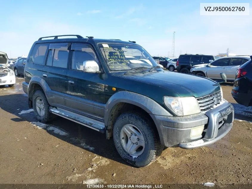 1999 Toyota Land Cruiser VIN: VZJ950062760 Lot: 12130633