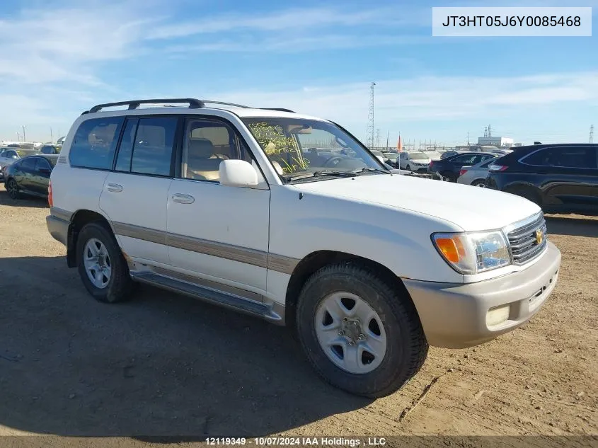 2000 Toyota Land Cruiser VIN: JT3HT05J6Y0085468 Lot: 12119349