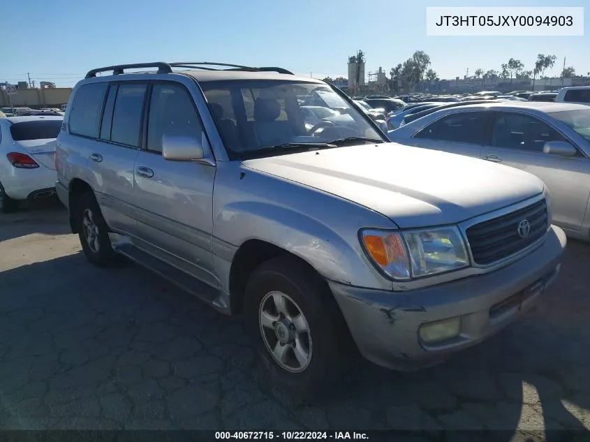 2000 Toyota Land Cruiser VIN: JT3HT05JXY0094903 Lot: 40672715