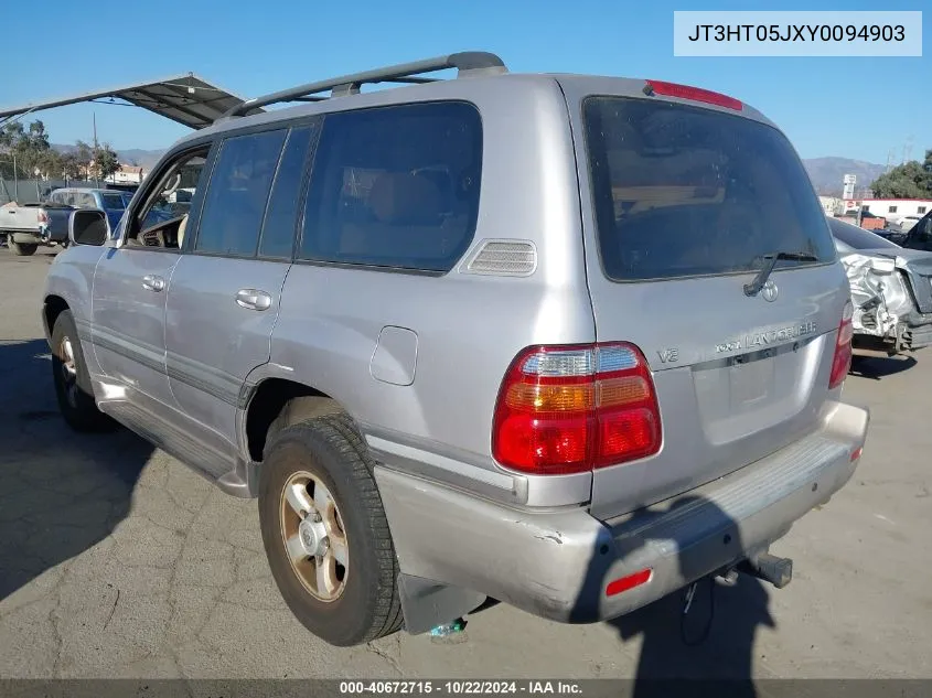 2000 Toyota Land Cruiser VIN: JT3HT05JXY0094903 Lot: 40672715