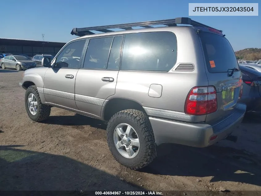 JTEHT05JX32043504 2003 Toyota Land Cruiser