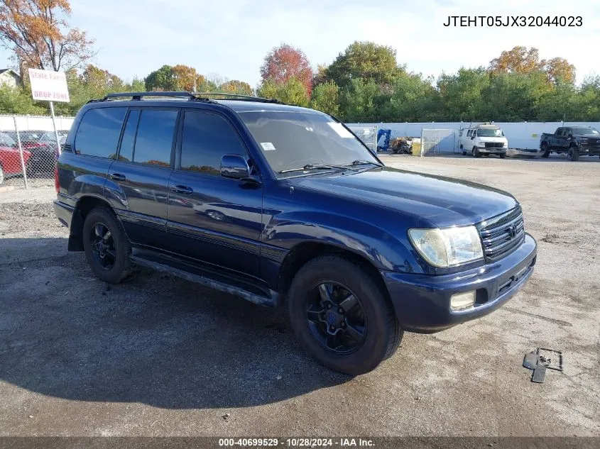 2003 Toyota Land Cruiser VIN: JTEHT05JX32044023 Lot: 40699529