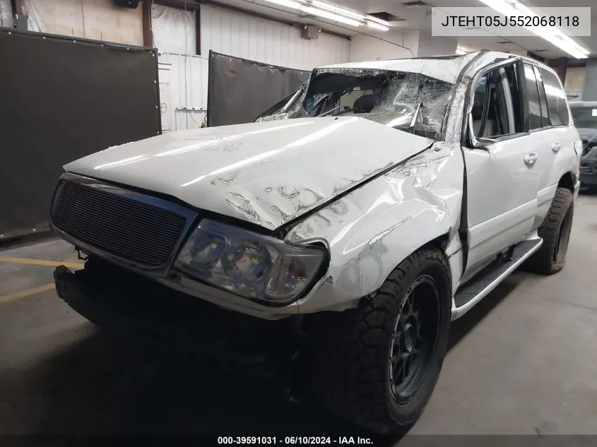 JTEHT05J552068118 2005 Toyota Land Cruiser V8