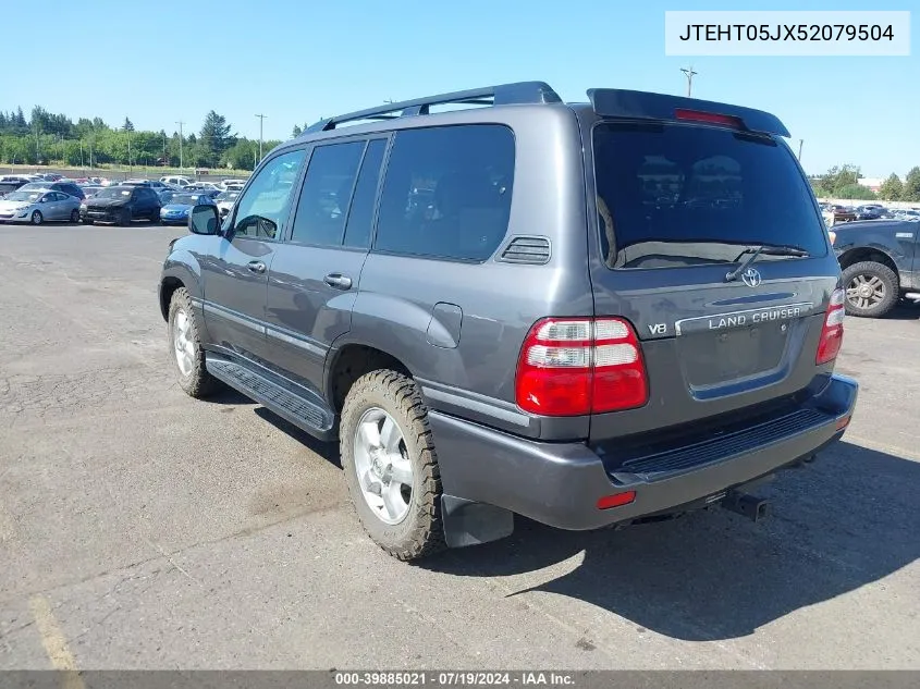 JTEHT05JX52079504 2005 Toyota Land Cruiser V8