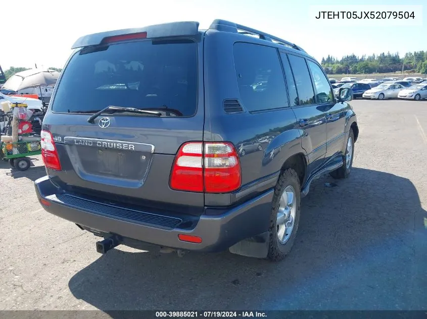 JTEHT05JX52079504 2005 Toyota Land Cruiser V8