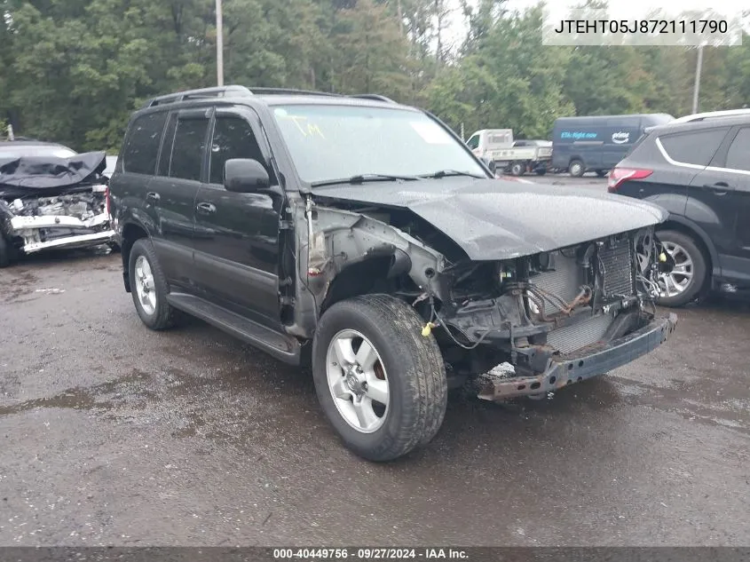 JTEHT05J872111790 2007 Toyota Land Cruiser V8