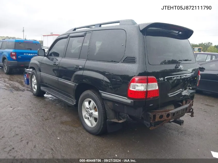 JTEHT05J872111790 2007 Toyota Land Cruiser V8