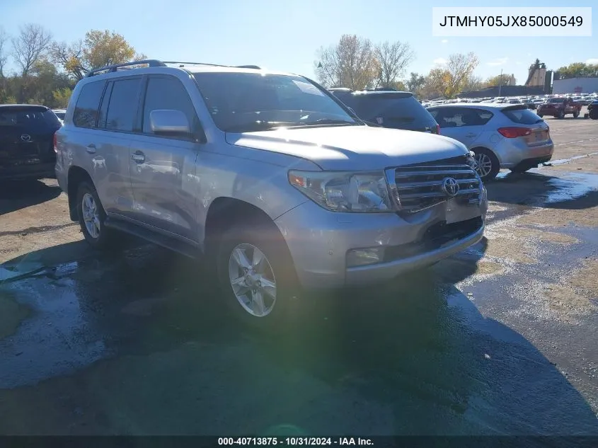 2008 Toyota Land Cruiser VIN: JTMHY05JX85000549 Lot: 40713875