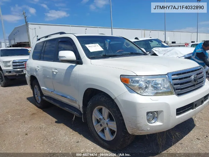 2015 Toyota Land Cruiser V8 VIN: JTMHY7AJ1F4032890 Lot: 40274474